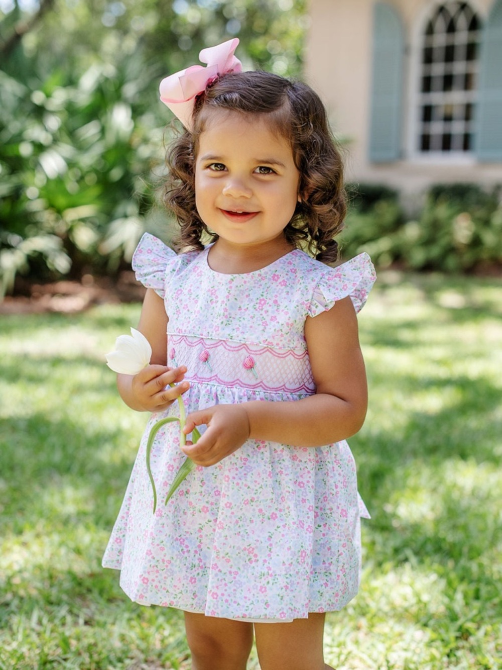 NEW The Beaufort Bonnet Company Mountain Brook Mini Floral Dress